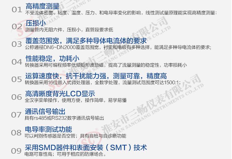 水泥漿流量計優勢
